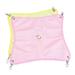 2pcs Summer Pet Hammock Animal Bed Mesh Breathable Hammock for Hamster Small Pet Random Color Size M