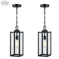 Outdoor Hanging Lighting for House Outside Pendant Lights Ceiling Mount for Porch