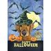 Golden Retriever Red - HHS Best of Breed Halloween House Flag
