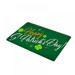 St. Patrick s Day Doormat Indoor Outdoor Decoration Entrance Door Mat Decorative Bathroom Floor Mat Non Slip Lucky Welcome Mat for Home Decor Gifts 19.7 x 31.5 inch