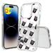 TalkingCase Hybrid Phone Cover Compatible for Apple iPhone 15 Pro Morning Coffee Cup Print w/ Glass Screen Protector Acrylic Back Raised Edges USA