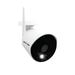 Restored Premium Wi-Fi IP Plug In 1080p Spotlight Camera with 2-Way Audio and Audio Alerts and Siren - White (Refurbished)