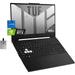 ASUS TUF Dash Gaming Laptop 15.6 144Hz Laptop 2022 Intel 12th Core i7-12650H 64GB DDR5 RAM 4TB PCIe SSD NVIDIA GeForce RTX 3070 8GB Backlit Keyboard Win 11 Pro Black 32GB Snowbell USB Card