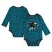 Infant Teal San Jose Sharks Dynamic Defender Long Sleeve Bodysuit