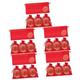 Didiseaon 100 Pcs Lucky Bag Gift Bag Chinese New Year Favor Bags Wedding Favor Bags Drawstring Gift Bags Small Drawstring Bag Red Goodie Bags Gift Storage Bag Festive Red Envelope Silk