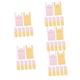Mobestech 60 Pcs Easter Bunny Bag Bunny Goodie Bags Easter Gift Bags Easter Candy Bags Gift Packing Bags Bunny Rabbit Ear Favor Bag Wrapping Bags for Presents Paper Container Snack