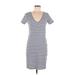 H&M Casual Dress: Blue Dresses - Women's Size Medium