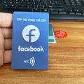 Carte NFC Tap Facebook Réseaux sociaux Cartes d'avis Google compatibles NFC Boostez votre entreprise