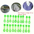 10 pcs/ Set Green Plastic Snap Clip Punch Card For Brother Knitting Machine card buckle accessories