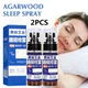 60ML Wu Chen Xiang Sleep Mist Ebony Agarwood Sleep Spray Fall Asleep Fast Deep Sleep Lavender