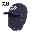 DAIWA Winter Thermal Hats Men Women Fishing Hat Fashion Ear Protection Windproof Ski Cap Face Mask