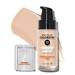 Flawless Matte Finish: Revlon Colorstay Liquid Foundation - Medium to Full Coverage Perfect for Combination & Oily Skin SPF 15 Ivory (110) 1.0 Oz