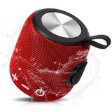 Bluetooth Speaker: Powerful Stereo Sound IPX7 Waterproof True Wireless Stereo Pairing Portable Design Latest Bluetooth V5.2 - Perfect for Nokia 2 Beach Outdoor Home Parties& More - Red