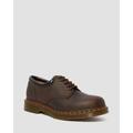 8053 Crazy Horse Leather Casual Shoes - Brown - Dr. Martens Flats