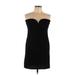 H&M Cocktail Dress: Black Dresses - Women's Size Large