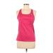 Adidas Active Tank Top: Pink Activewear - Women's Size Medium