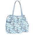 GUESS Women Vikky Tote Bag, Ice Blue Logo