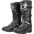 O'NEAL | Motocross-Stiefel | MX Enduro | Innerer Knöchel-, Fuß- & Schaltzonenschutz, Perforiertes Innenfutter | Boots RSX Adventure V.24 | Erwachsene | Schwarz | Größe 48