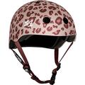 S1 Lifer Helmet for Skateboarding, BMX, and Roller Skating - EPS Fusion Foam, CPSC & ASTM Certified - Light Pink Cheetah Small (53.3 cm)