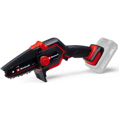 Akku-Kettensäge EINHELL "Power X-Change GE-PS 18/15 Li BL-Solo", rot, B:9,8cm H:14cm T:41,5cm, Kunststoff, Kettensägen, 