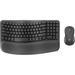 Logitech Wave Keys MK670 Wireless Keyboard and Mouse Combo (Graphite) 920-012059