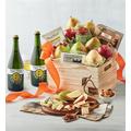 Deluxe Harry & David® Gift Basket With Royal Riviera™ Pear Cider, Family Item Food Gourmet Assorted Foods, Gifts