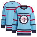 Men's adidas Light Blue Winnipeg Jets Anniversary Primegreen Authentic Jersey