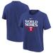 Youth Nike Royal Texas Rangers 2023 World Series Authentic Collection T-Shirt