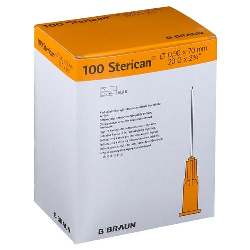 Sterican Kanülen 20 Gx2 4/5 0,9×70 mm 100 St Kanüle