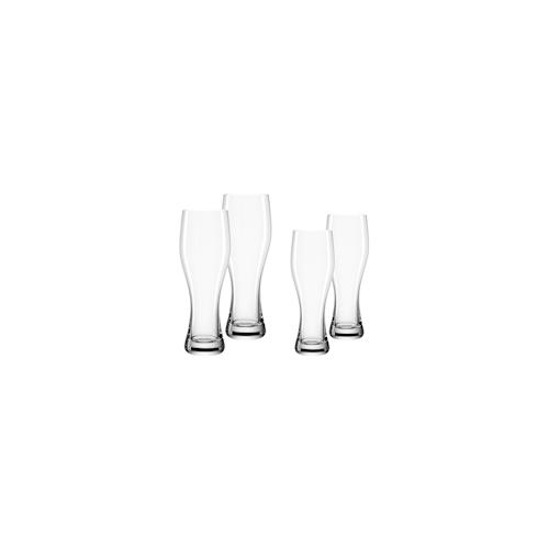 Leonardo TAVERNA Weizenbierglas-Set 0,5l+0,33l 4-tlg.