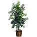 56in. Areca Palm Silk Tree with Basket, Green, 10" x 10" x 48", Artificial Spruce Home Decor