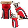 Large Swiss Alpine Ski Vest - Red