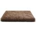 Dog Bed Dog Mat Crate Pad Dog beds for Dogs Plush Soft Pet Beds Dog beds & Furnitureï¼ŒWashable Anti-Slip Dog Crate Bed for Medium Small Dogs and Catsï¼Œkhaki