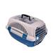 Choco Nose H315 12 lbs Durable Two Doors Open Top Pet Travel Kennel - 19.8 in. - Blue