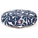 30 in. Plantation Round Pet Bed - Navy Blue - Small