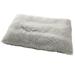 Washable Dog Bed for Crate Dog Bed Washable for Small Medium Dogs Cats Pet Waterproof Dog Beds for Dogs with Washable Cover Crate Pet Bed for Dogsï¼Œlight grayï¼Œs