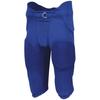 Mens Integrated Pad Football Pant Royal - 2XLl - 7 Piece