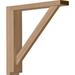 Traditional Shelf Bracket - Maple - 2.5 in. W x 12.75 in. D x 12.25 in. H