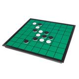 Go Reverse - Magnetic Travel Classic Board Game with 64 Reversible Pieces & Folding Board