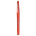 Point Guard Flair Felt Tip Porous Point Pen Stick Medium 0.7 Mm Red Ink Red Barrel Dozen | Bundle of 10 Dozen
