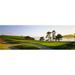 Pebble Beach Golf Course Pebble Beach Monterey County California USA Poster Print - 27 x 9