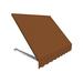 4.38 ft. Dallas Retro Window & Entry Awning Terra Cotta - 44 x 24 in.