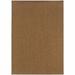 5 x 8 ft. Tan Stain Resistant Indoor & Outdoor Rectangle Area Rug - Tan - 5 x 8 ft.