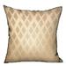 12 x 20 in. Diamond Cascade Brown Geometric Luxury Outdoor & Indoor Throw Pillow