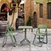 Dream Folding Outdoor Bistro Set with Olive Green Table & 2 Chairs Olive Green