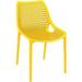 Air Outdoor Dining Chair Yellow - set of 2