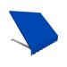 8.38 ft. Dallas Retro Window & Entry Awning Bright Blue - 44 x 36 in.