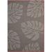 RG-365-838-35 5 & 3 in. Maui Outdoor Rug Silver