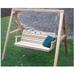 4 ft. Cedar Country Hearts Porch Swing with Stand