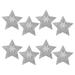 8PCS Xmas Five-pointed Star Cutter Fork Bag Christmas Tableware Cover Decor